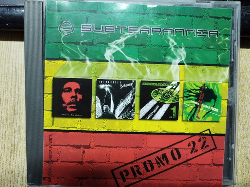 Subterrannia Compilado Reggae Argentino Promo Cd