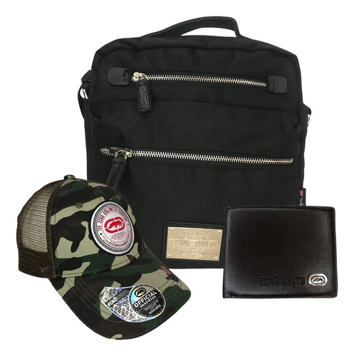 Kit Ecko Portafolio, Gorra Y Cartera
