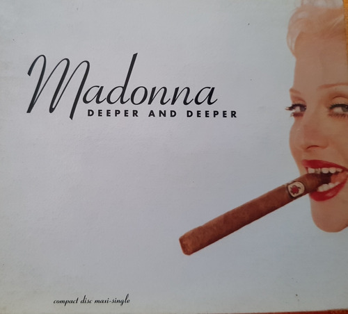 Madonna Cd Single Deeper And Deeper