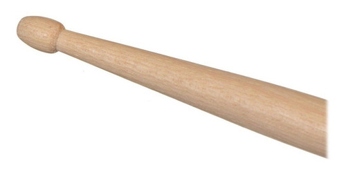 Baqueta Vic Firth 5a American Classic de madera de nogal americano a batería, color marrón claro