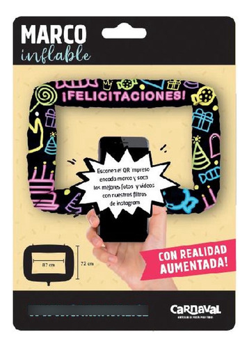 Marco Inflable Con Realiadad Aumentada De Neón