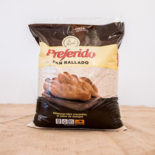 Pan Rallado Marca Preferido Bolsa X 5 Kg