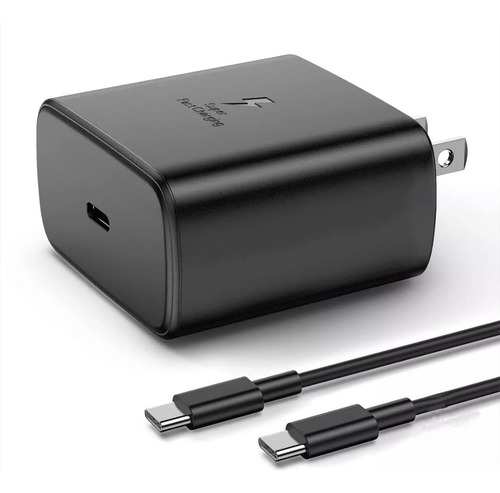 Cargador Tipo C De 45w Para Samsung S23 S24 S25 Ultra