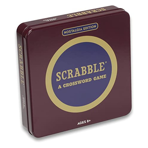 Ws Game Company Scrabble Nostalgia Edition En Lata Coleccion