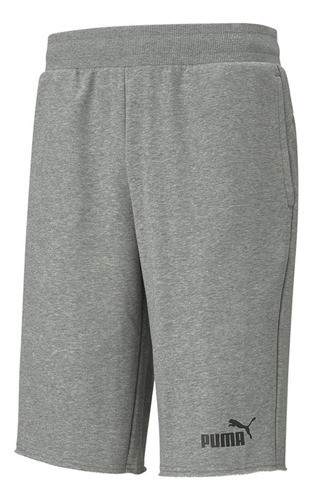 Pantaloneta Puma Ess Shorts 12  Hombre-gris