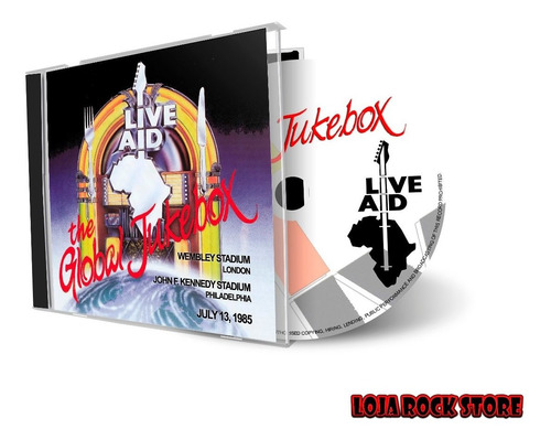 Box 17 Cds Live Aid 1985 - The Global Tukebox