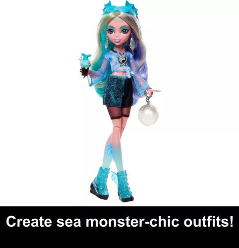 Monster High Boneca Flashes De Horror Lagoona - Mattel