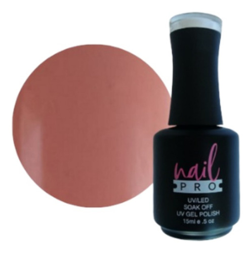 Uv Gel Polish - Nude Rosa Anaranjado #x021 (15ml) - Nail Pro