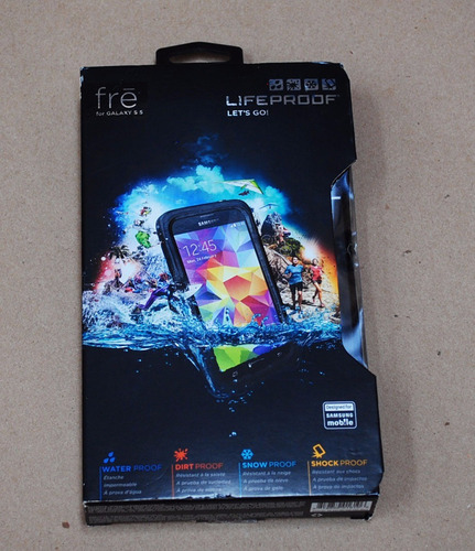 Imagen 2 de 2 de Funda Protectora Lifeproof Fre P/ Samsung Galaxy S5 Prot23