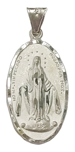 Medalla De Plata  De La Milagrosa