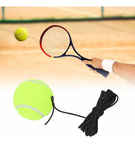 Pelota Tenis Rebote Cuerda Para Principiante Practicar