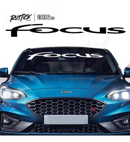 Calco Focus Ploteo Parabrisas Tuning Sticker Compatible Ford