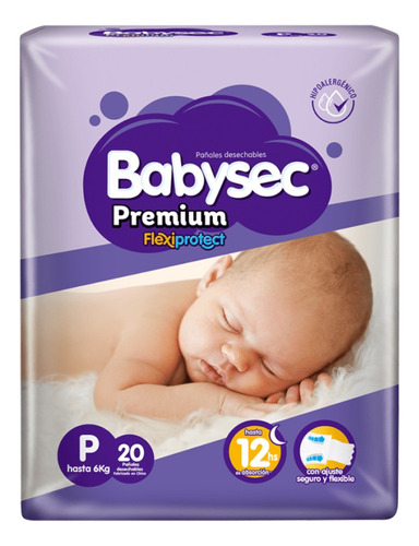 Pack 4 Paquetes Pañal Babysec Elige Entre Talla P M G Xg Xxg