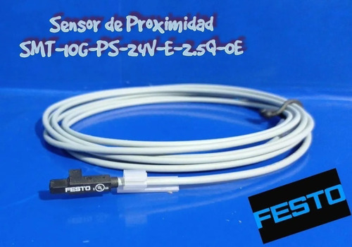 Sensor De Proximidad Festo Smt-10g-ps-24v-e-2.5q-oe