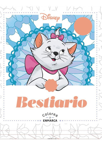 Colorea Y Enmarca. Bestiario, De Vários Autores. Editorial Hachette, Tapa Blanda En Español