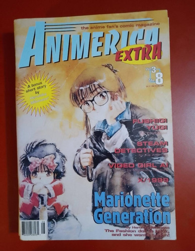Revista Animerica Extra Vol 3 Numero 8 Mangas En Ingles