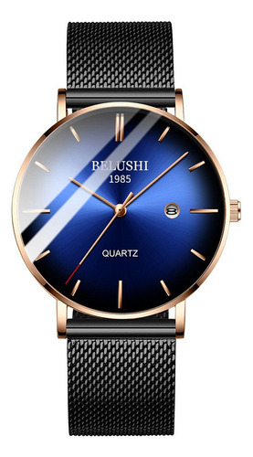 Reloj De Cuarzo Con Fecha Impermeable Belushi