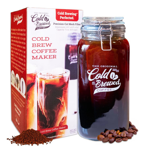 The Original Cold Brewed Coffee Co. - Cafetera Fría De 2 C.