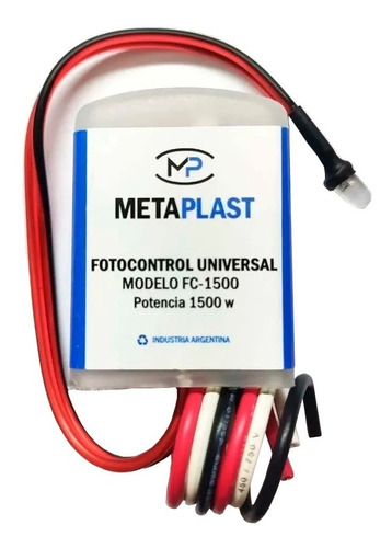 Fotocontrol Fotocelula Universal Sensor Exterior Metaplast