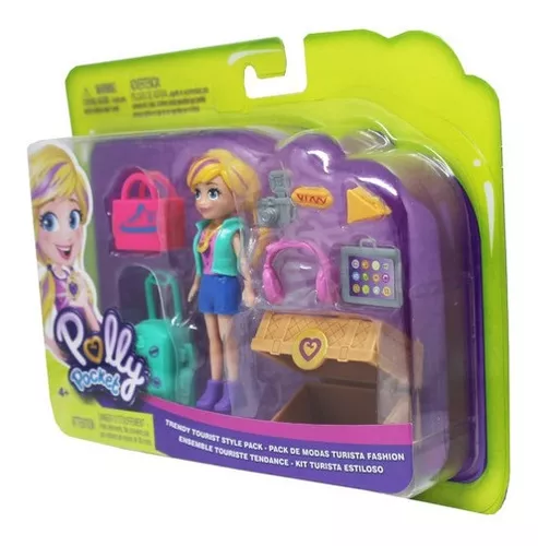 Boneca Polly Pocket Kit De Viagem - Mattel - A sua Loja de