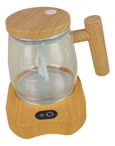 Taza De Batidora Eléctrica Automática De Taza De Madera