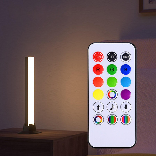 Barra De Luz Rgb Con Luz De Fondo Para Juegos, Decoración