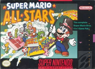 Super Mario All Stars Usado Snes Físico Vdgmrs