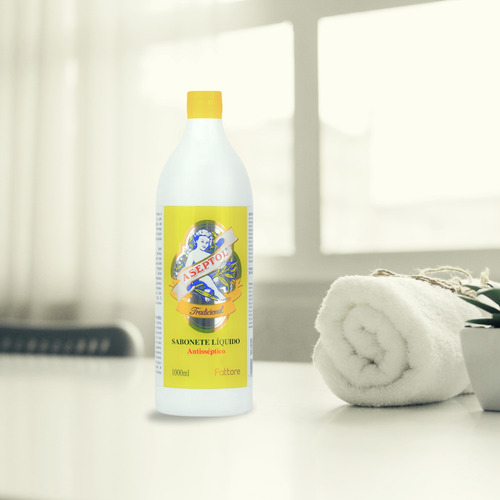 Sabonete Liquido Aseptol 1.000 Ml (kit C/06) - Madrevita