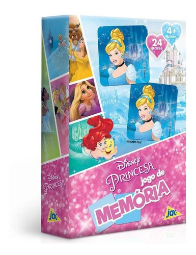 Jogo Da Memória - Disney - Princesas - Toyster