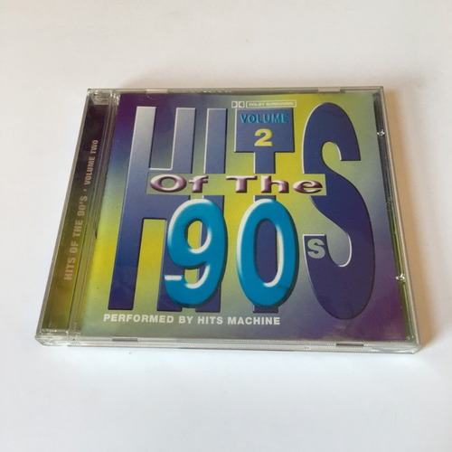 Cd  The 90's     Performed By Hits Machine    Reino Unido
