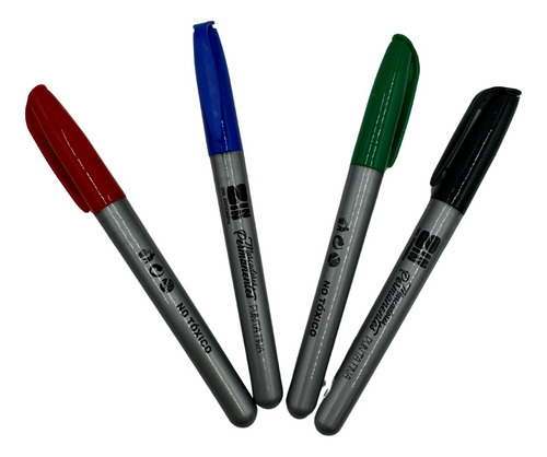 36 Plumon Marcador Permanente Negro Tipo Sharpie Escolar