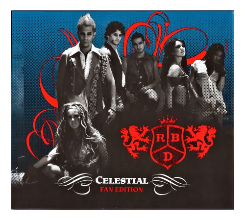 Rbd - CD e DVD da Celestial Rebelde Fan Edition (20 músicas)