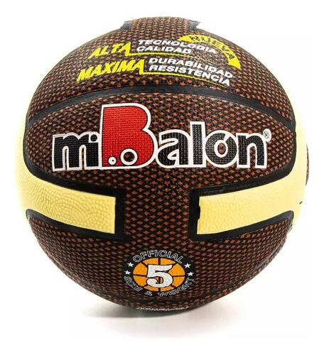 Pelota Mibalón Básquet Celular #5 Modelo Cobra