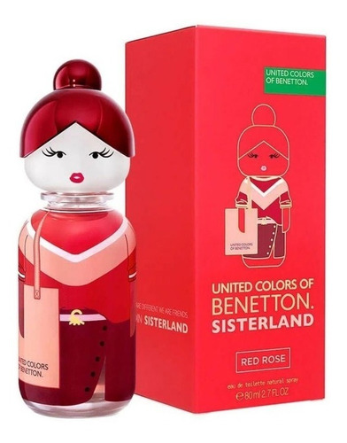 Perfume Benetton Red Rose Sisterland M - mL a $1699