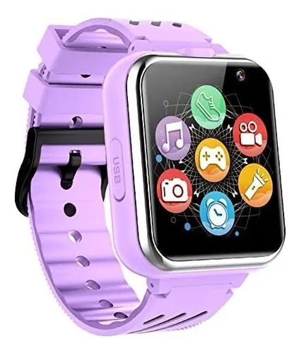 Reloj Inteligente P/niños Ovv De 3-12 Años - Morado