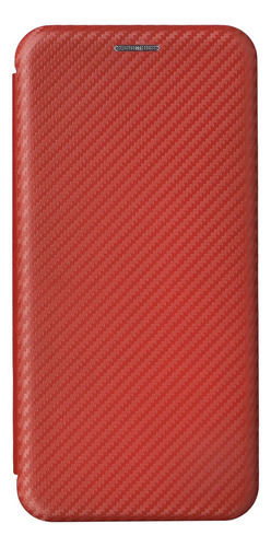 Funda Tipo Cartera De Fibra De Carbono For Teléfono Nokia
