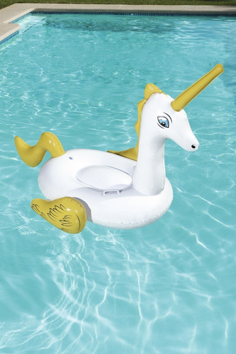 Unicornio Inflable 165 X 145 Cm Bestway 41104 Pileta Edu Ful