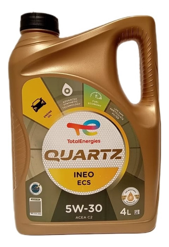 Aceite Total Quartz Ineo Ecs 5w-30 C2 4lt 