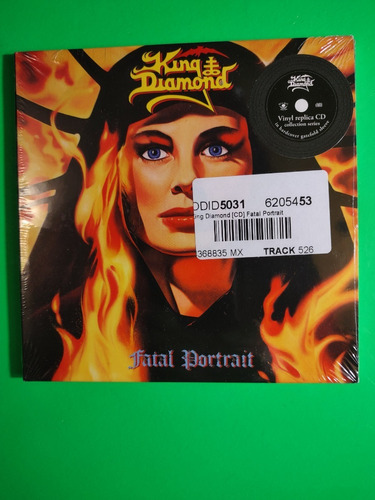 King Diamond - Fatal Portrait (cd 2020, Alemania) Nvo!