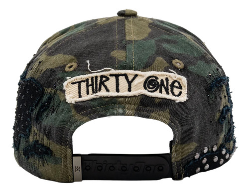 Gorra 31 Hats Thirty One Hats War Ready Nuedo Drop Original Verde Militar Unitalla
