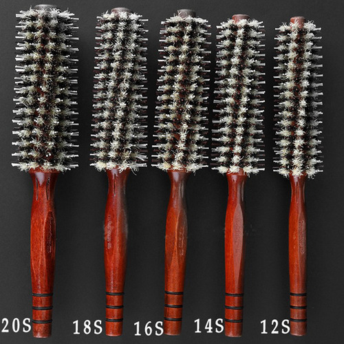 Kit De 5 Cepillos De Pelo Alargados Huecos Para Modelar Térm