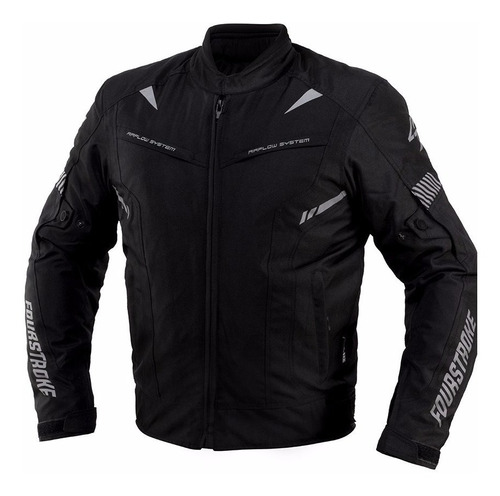 Campera Moto Four Stroke Warrior Cordura Protecciones Avant 