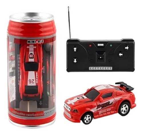 Micro Coche De Carreras Con Control Remoto Mini Radio Rc