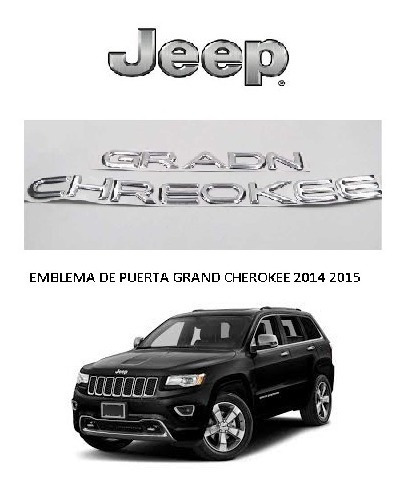 Emblema Puerta Grand Cherokee 2014 2015