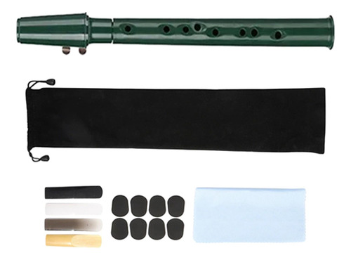 Saxofón De Bolsillo Instrumentos Musicales Verde Oscuro