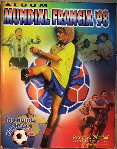Album Campeonato Mundial De Francia 1998 Mundial