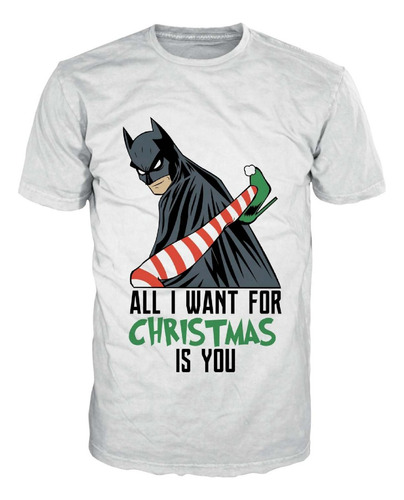 Camiseta Navidad Christmas Batman 3 El Regalo Perfecto