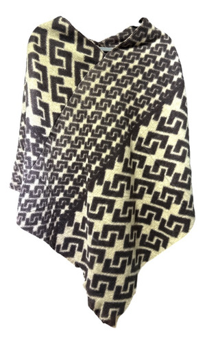 Poncho Capa Cerrada Tejido Suave Liviano Importado