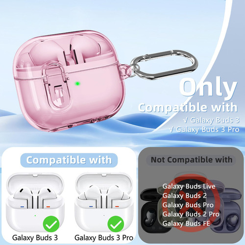 N Capas Protetoras Para Samsung Galaxy Buds 3/3 Pro