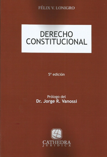 Derecho Constitucional  Lonigro